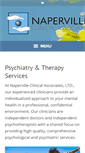 Mobile Screenshot of napervillepsych.com